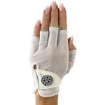 BEST OF GOLF America Womens Golf Glove White Half Finger Levá L – Sleviste.cz
