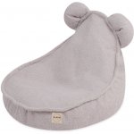 PLUSH NEST Dětské křesílko Huggy Bear 68 × 45 cm beránek, šedé – Zboží Dáma