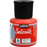 Barva na hedvábí PÉBÉO Setasilk červená maková 45 ml