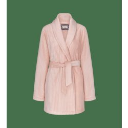 Triumph dámský župan Robes Fleece Robe 3/4 LIGHT PINK sv. růžový