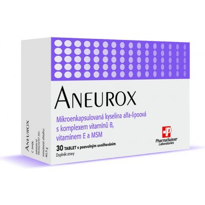 PharmaSuisse Aneurox 30 tablet – Zboží Mobilmania