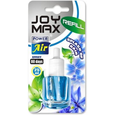 Power Air JOY MAX Splash of rain Náhradní náplň osvěžovače do el. zásuvky 25 ml – Zboží Mobilmania