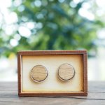 Wood Style manžetové knoflíčky dub – Sleviste.cz