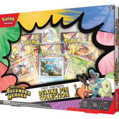 Pokémon TCG: Ascended Heroes First Partners Deluxe Pin Collection – Hledejceny.cz