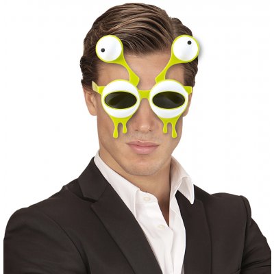 Widmann Brýle mimozemšťan zelené – Zboží Dáma