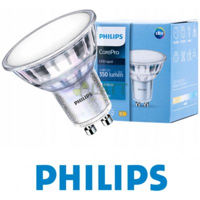 Philips LED žárovka Corepro Premium GU10 4,9W 550 Lm neutrální bílá – Hledejceny.cz