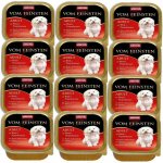 Animonda Vom Feinsten Adult Dog hovězí a krůtí srdce 12 x 150 g – Hledejceny.cz