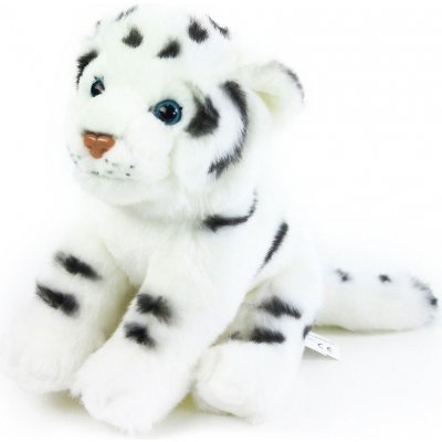 Tygr bílý sedící 20 cm