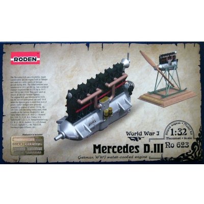 Roden Engine Mercedes D.III 160 h.p. 623 1:32