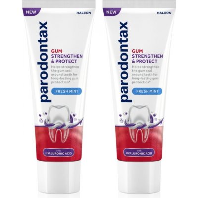 Parodontax Strengthen and Protect Fresh Mint 2 x 75 ml – Zboží Dáma