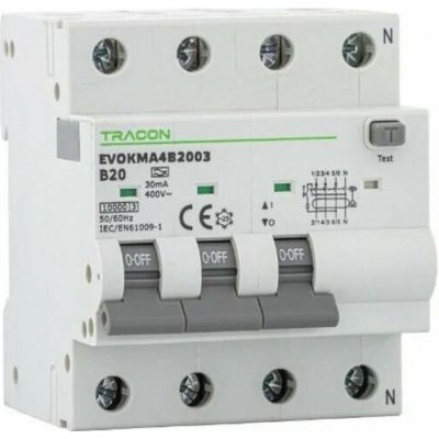 Tracon 4P char. B, B32A, 100 mA EVOKMA4B321 – Hledejceny.cz