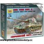 Zvezda Wargames WWII military 6204 King Tiger Ausf. B German heavy tank 1:100 – Sleviste.cz