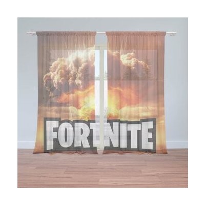Sablio Záclony FORTNITE Exploze: 2ks 150x250cm – Hledejceny.cz