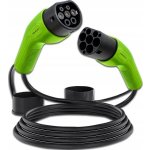Qoltec 52473 EV kabel typu 2 pro nabíjení auta 400V 11kW 16A 5m 52473 – Sleviste.cz