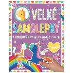 Velké samolepky a omalovánky pro malé ruce Jednorožci – Zboží Dáma