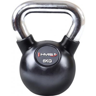 HMS Kettlebell s chromovým úchopem 6 kg – Hledejceny.cz