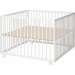 Baby Dan dřevěná ohrádka Comfort Medium white – Zbozi.Blesk.cz