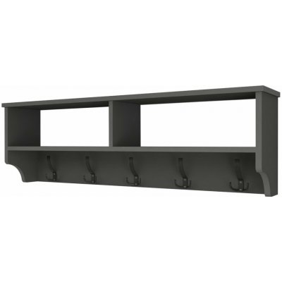 Nejlevnější nábytek BRELI s policí antracit – Zbozi.Blesk.cz