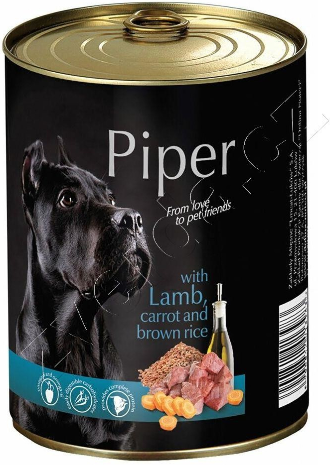 Dolina Noteci Piper Adult Dog s jehněčím mrkví a rýží 800 g