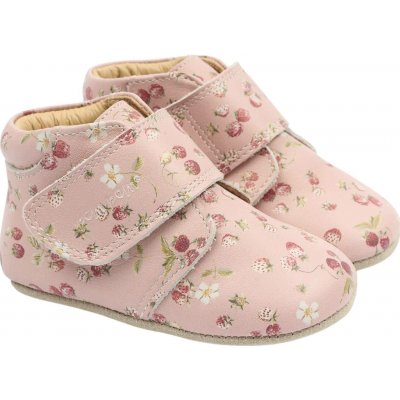 Pom Pom dětské kožené barefoot capáčky Beginners růžové Misty Rose – Sleviste.cz