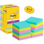 Silný samolepící bloček Post-it, 76mm x 76mm, 90 lístků v bločku, Cosmic, 12 bločků v balení – Hledejceny.cz