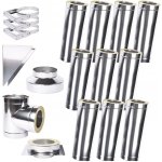 Solid izolovaný komín Plus 0,5 200mm 10m – Zboží Dáma