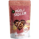 Topnatur Low carb müsli srdcem vanilka a himalájská sůl 350 g – Zboží Dáma