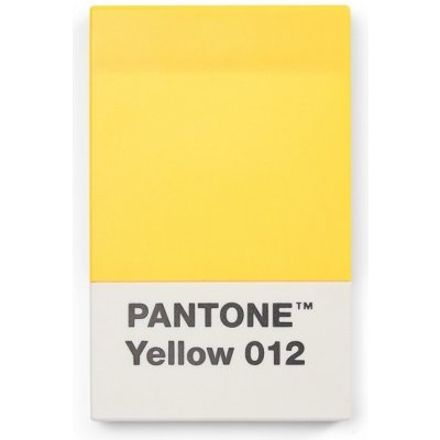 Pantone Pouzdro na vizitky dárkové balení - Yellow 012 – Zboží Živě