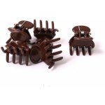 Skřipce do vlasů, 5 ks Barva: hnědá – Hledejceny.cz