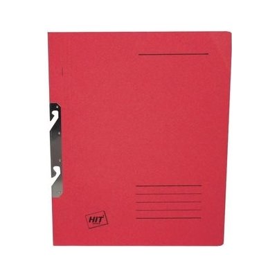 Závěsné papírové rychlovazače HIT Office - A4, červené, 50 ks – Zboží Živě