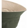 Klobouk Beechfield Oboustranný keprový klobouček s prošívanými očky zelená olivová zelená šedá kamenová