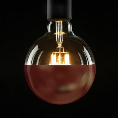 Segula LED Globe E27 6,5W 927 zrcadlená měď 55492 – Hledejceny.cz