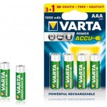 Varta Power AAA 1000 mAh 4ks 5703301404 – Zboží Mobilmania