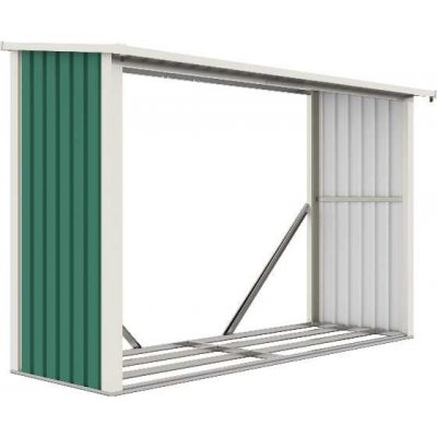 PENTA CZ s.r.o. Přístřešek na dřevo G21 WOH 335 - 242x89 cm, zelený – Zboží Dáma
