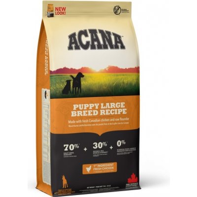 Acana Dog Puppy Large Breed Recipe 14,5 kg – Hledejceny.cz