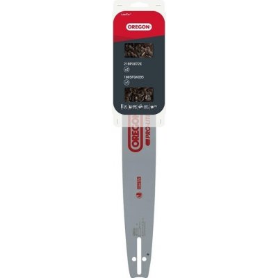 Oregon Sada lišta 18" 45cm + 2 řetězy .325" 1,5mm 72 článků 556429 – Hledejceny.cz