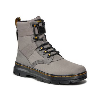 Dr. Martens turistická obuv 27800076 Zinc Grey Accord & Zinc Poly Ripstop