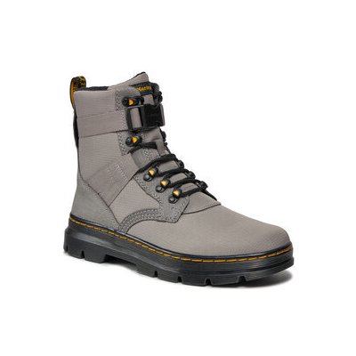 Dr. Martens turistická obuv 27800076 Zinc Grey Accord & Zinc Poly Ripstop – Zboží Mobilmania