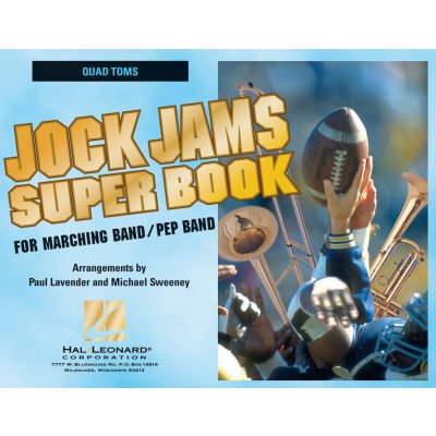 Jock Jams Super Book Quad Toms noty pro pochodov orchestr 1002959