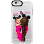Pouzdro iSaprio Mama Mouse Brunette and Girl - iPhone 6 Plus/6S Plus – Zboží Mobilmania