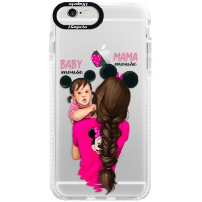 Pouzdro iSaprio Mama Mouse Brunette and Girl - iPhone 6 Plus/6S Plus – Zboží Mobilmania