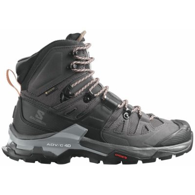 Salomon Quest 4 GTX W 470002 dámské nepromokavé magnet/black/sun kiss – Zboží Mobilmania