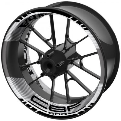 dvoudílné polepy na kola HONDA CBF600 | Zboží Auto