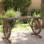 OMAXI 242234 Zahradní stůl 115 x 55 x 65 cm masivní jedlové dřevo – Hledejceny.cz