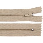Spirálový zip No 3 délka 40 cm pinlock, malé, 307 krémová – Hledejceny.cz