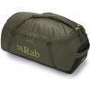 Cestovní tašky a batohy Rab Escape Kit Bag LT Army zelená 50 l