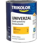 Trikolor Univerzal Email syntetický 0,75 l Signální bílá – Zboží Mobilmania