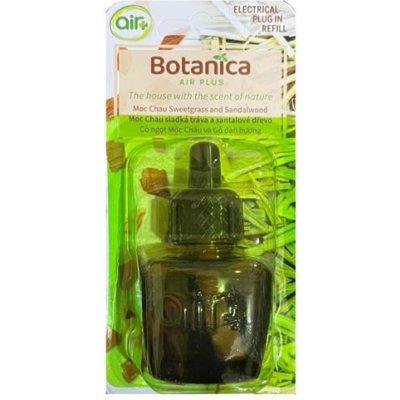 Air Plus Botanica electric sladká tráva a santalové dřevo náplň 19 ml