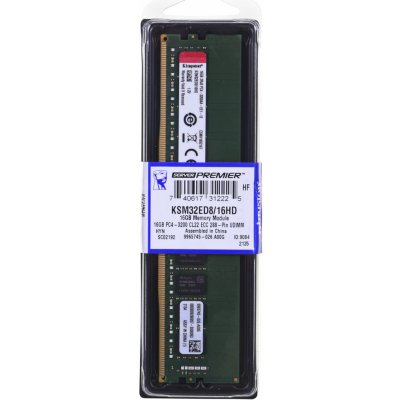 Kingston DDR4 16GB 3200MHz CL20 ECC KSM32ED8/16HD – Zboží Mobilmania