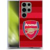 Pouzdro a kryt na mobilní telefon Samsung Head Case Samsung Galaxy S24 UltraArsenal FC Logo s pruhy